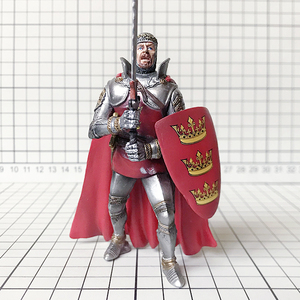 bbi 1:18中世纪欧洲古代兵人人偶玩具模型 国王亚瑟