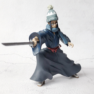 正版散货 日本动漫周边日本武士可动手办人偶摆件模型