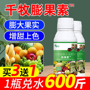 膨果素水果实蔬菜膨大素调节剂番茄草莓葡萄西瓜苹果桃李子叶面肥