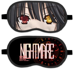 漫星 预订 cospa 约会大作战 时崎狂三 刻刻帝图案 双面眼罩