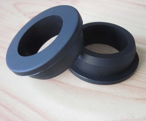 黑色过线护线套橡胶保护套 单面护线圈 出线橡胶圈护线密封圈29MM