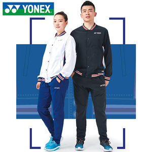 官方正品yonex尤尼克斯羽毛球服男款女国家队外套长裤大赛yy套装