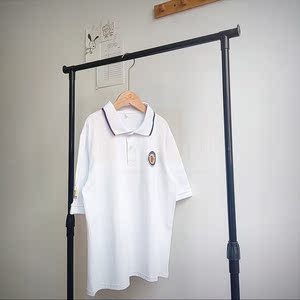 汕头市潮阳启声国际学校夏季校服启声夏服纯棉短袖中小学生