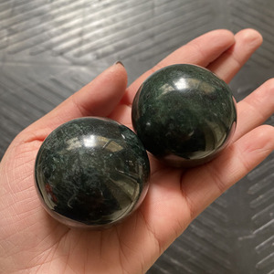 纯天然西藏药王石手球养生保健健身球文玩玉石按摩球藏宝陨玉手把
