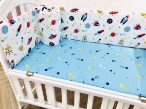 婴儿床围 纯棉纱布 防撞床靠 可定制