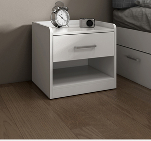 定制床头柜床头收纳储物柜导轨抽拉式床边柜主卧置物柜迷你小柜子