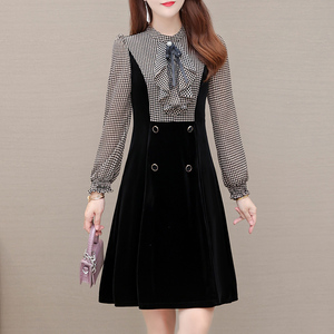 新款春装女装官方正品旗舰店官网连衣裙法式61  印象主题领卉60