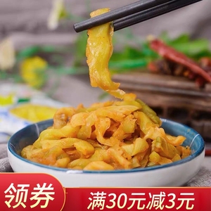 桂怡涪陵榨菜丝50g*10包香脆去皮榨菜丝鲜香榨菜条小包装下饭菜