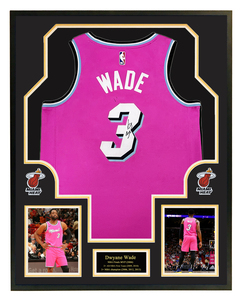 不辣的鸡块淘宝热火3号韦德球衣新款城市版渐变骚粉色队服比赛篮球