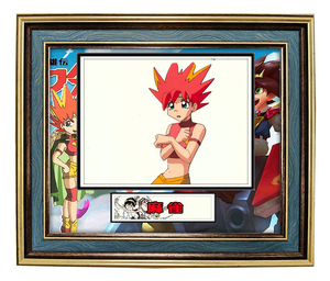 神龙斗士 超魔神英雄传 麻雀 动漫赛璐璐 含证书 裱框