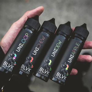 美国blvk unicorn 黑色独角兽电子烟 烟油 冰独角兽烟油 大烟雾