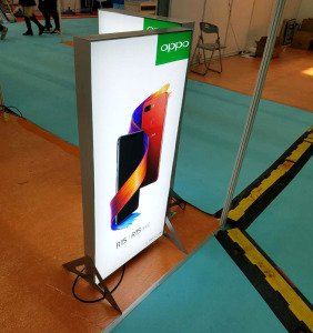 立式uv软膜卡布无框灯箱双面成品灯箱座天花广告灯箱制作定做超薄