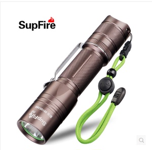 SupFire神火A6-T6手电筒强光超亮充电防水迷你小型便携户外远射灯