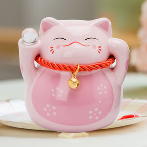 招财猫存钱罐小号可存可取创意儿童女生可爱礼物大人用家用储蓄罐