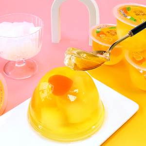 樱桃小丸子果肉果冻网红休闲零食办公室健康解馋小吃100g碗大杯