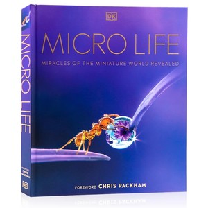 现货 DK微生命百科 英文原版 Micro Life Miracles of the Miniature World Revealed 探索微观世界的奇迹 自然微生物图解科普精装