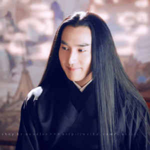 90x407380459淘宝万用cosplay古装动漫中分黑长直抖音同款夜华同款