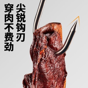 挂香肠烤鸭钩子腌肉挂钩晒腊肉熏肉s型不锈钢勾子烧鸡猪肉尖头勾