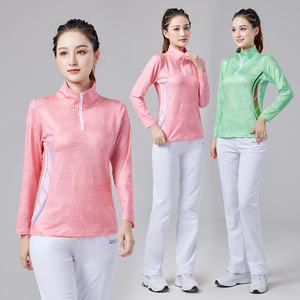 广场舞运动套装女时尚炫彩速干长袖秋季柔力球服装新款健步走队服
