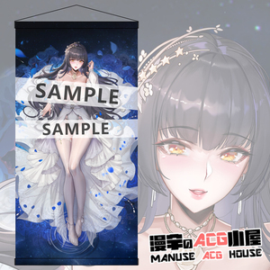 【漫宇原创】95式挂画少女前线婚纱白丝吊带zb26二次元御姐宅男