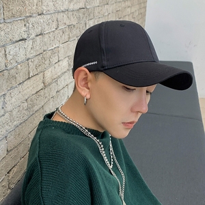 鸭舌帽男款ins潮流夏季男生休闲棒球帽防晒帽子潮男士潮牌遮阳帽