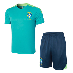 2425赛季巴西训练球衣泰版短袖足球服队服D991# football jersey