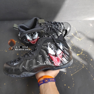 球鞋定制diy喷泡球鞋id 毒液喷泡2.0 漫威电影主题改图改色服务