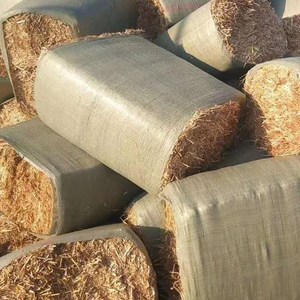 麦秸揉丝压块牛羊草料马驴梅花鹿专用饲料原料小麦草小麦草捆麦糠