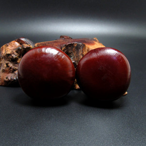 文玩核桃皂角籽龙豆把玩木腰子罗汉平安豆手揉藏木腰子把件