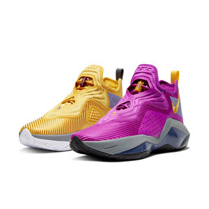 nike耐克21新款lebron詹姆斯lbj战士14鸳鸯配色篮球鞋ck6047-500