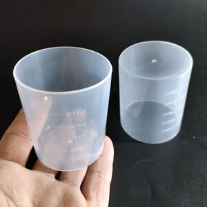 125毫升塑料量杯教学仪器实验器材厨房量筒透明带刻度量勺口杯子