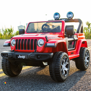 吉普牧马人儿童电动车四轮越野遥控汽车小孩宝宝超大