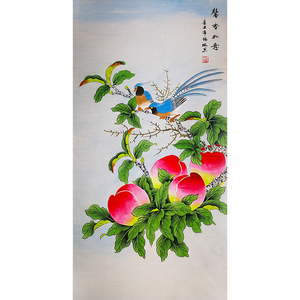 韩梅;齐鲁工笔画名家,现为山东省美术家协会会员三尺珍品