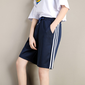运动短裤女孩中招跑步体考五分裤夏初中学生中考体育考试专用裤子