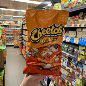 香港代购美国进口零食cheetos crunchy奇多芝士脆脆粟米条 226.8g