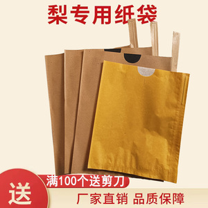 套梨的纸袋 秋月梨袋套梨袋专用梨子专用套袋黄金梨套袋 苹果套袋