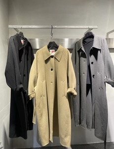 take about 唐卡 羊绒大衣 羊毛双面绒