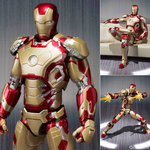 万代shf 漫威 钢铁侠3 mk42 mark42  日本正版