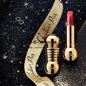 代购dior迪奥2020圣诞限量版雪花金管唇膏口红66 69 72 71 68 70