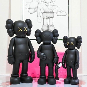 kaws站姿捂脸公仔手办模型玩偶玩具桌面摆件orig潮流潮牌潮品