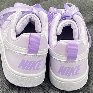 NIKE耐克休闲鞋女鞋2024夏季新款运动鞋COURT紫色低帮板鞋轻便