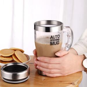 学生营养粉自动咖啡搅拌杯便携式蛋白粉水杯手持随身漩涡运动螺旋