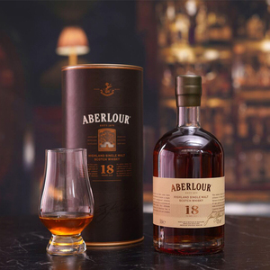 雅伯莱/亚伯乐aberlour18年高地单一麦芽苏格兰威士忌 洋酒 500ml