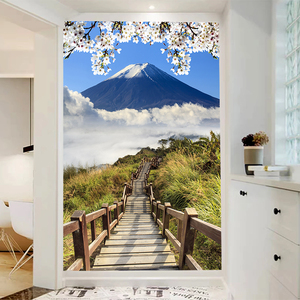 壁纸风景田园壁画延伸空间