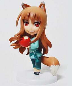 【现货】电击文库 狼与香辛料 萌狼赫萝 杂志限定小粘土手办日版