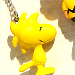 韩国代购snoopy史努比黄色小鸟糊涂塌客菲菲公仔玩偶钥匙扣包挂件