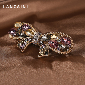 摩亚杰卡雷妮诗曼专卖天猫妈妈发夹女后脑勺半扎发弹簧夹发卡网红