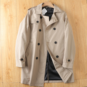 bnumbers淘宝【现货】martine rose防水ins雨衣男女长款风衣魔术贴