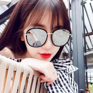 萨沙太阳镜女防紫外线圆脸大莫森v牌暴恐女gm墨镜新款潮