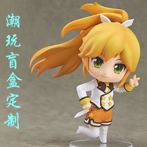 盲盒潮玩定制树脂 pvc硬体公司吉祥物卡通公仔 手办定做动漫玩具